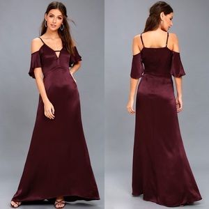 Ali & Jay ride the pony full length dress